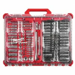 Milwaukee 48-22-9486 1/4"-3/8” Ratchet Socket Set W/ PACKOUT Case - 106pc