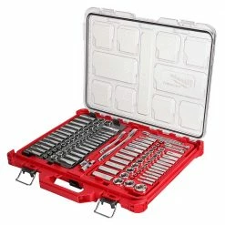 Milwaukee 48-22-9486 1/4"-3/8” Ratchet Socket Set W/ PACKOUT Case - 106pc