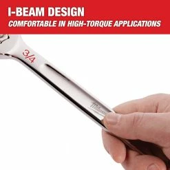 Milwaukee 48-22-9511 Metric Chrome Plated Combination Wrench Set - 11 PC Tools & Equipment