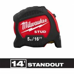 Milwaukee 48-22-9717 5m/16 Foot Gen II STUD Tape Measure