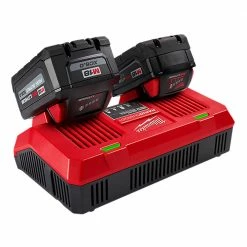 Milwaukee 48-59-1802 REDLINK M18 Dual Bay Simultaneous Rapid Charger