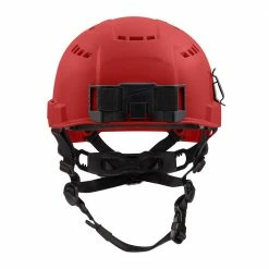 Tools & Equipment Milwaukee 48-73-1309 Red Vented Class E Type 2 Safety Helmet W/ BOLT