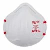 Tools & Equipment Milwaukee 48-73-4035 N95 Respirator W/ Flexible Nose Bridge - 20 PK
