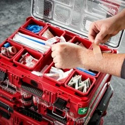 Milwaukee 48-73-8430 PACKOUT Class B Type III Durable First Aid Kit - 204 PC Tools & Equipment 25 Milwaukee 48-73-8430 PACKOUT Class B Type III Durable First Aid Kit - 204 PC Tools & Equipment