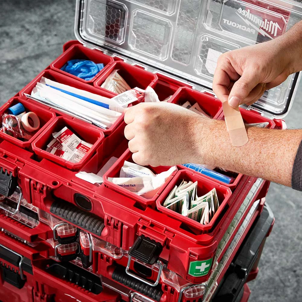 Milwaukee 48-73-8430 PACKOUT Class B Type III Durable First Aid Kit - 204 PC Tools & Equipment 14 Milwaukee 48-73-8430 PACKOUT Class B Type III Durable First Aid Kit - 204 PC Tools & Equipment