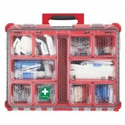Milwaukee 48-73-8430 PACKOUT Class B Type III Durable First Aid Kit - 204 PC Tools & Equipment 18 Milwaukee 48-73-8430 PACKOUT Class B Type III Durable First Aid Kit - 204 PC Tools & Equipment