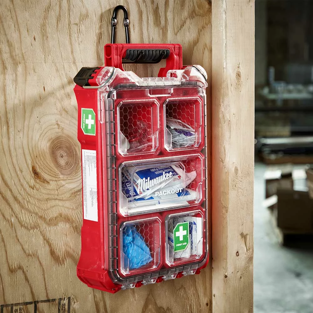 Milwaukee 48-73-8435 PACKOUT Class A Type III Durable First Aid Kit - 76 PC Tools & Equipment 13 Milwaukee 48-73-8435 PACKOUT Class A Type III Durable First Aid Kit - 76 PC Tools & Equipment