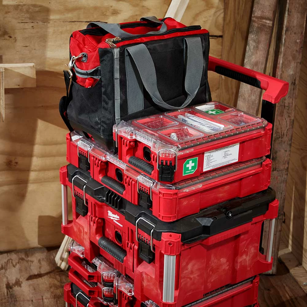 Milwaukee 48-73-8435 PACKOUT Class A Type III Durable First Aid Kit - 76 PC Tools & Equipment 11 Milwaukee 48-73-8435 PACKOUT Class A Type III Durable First Aid Kit - 76 PC Tools & Equipment