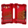 Milwaukee 48-89-4631 SHOCKWAVE RED HELIX Titanium Drill Bit Set - 23 PC Tools & Equipment