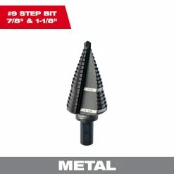 Milwaukee 48-89-9209 #9 JAM FREE Step Drill Bit 7/8