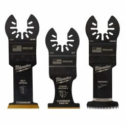 Milwaukee 49-10-9001 OPEN-LOK All Purpose Multi-Tool Blade Variety Pack - 3 PC Tools & Equipment