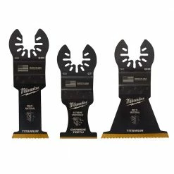 Milwaukee 49-10-9005 OPEN-LOK Oscillating Multi-Tool Variety Blade Set Kit -3 PC