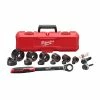 Tools & Equipment Milwaukee 49-16-2694 EXACT 1/2" - 2" Heavy Duty Hand Ratchet Knockout Set