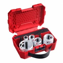Milwaukee 49-22-3084 10 PC HOLE DOZER W/Carbide Teeth Hole Saw Electrician's Kit Tools & Equipment