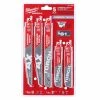 Tools & Equipment Milwaukee 49-22-5505 SAWZALL Carbide Demolition Reciprocating Saw Blade - 5 PC