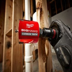 Milwaukee 49-56-9295 9 PC BIG HAWG Carbide Hole Saw Kit PACKOUT Case 9 Piece Power Tools