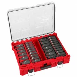Milwaukee 49-66-6806 SHOCKWAVE 1/2” Impact Duty Socket PACKOUT Set - 31 PC Tools & Equipment