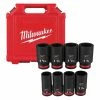 Milwaukee 49-66-7018 SHOCKWAVE Impact Duty 3/4" SAE 6 Point Socket Set - 8PC