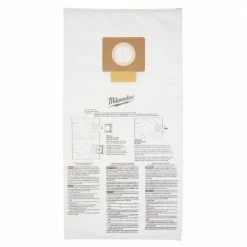 Milwaukee 49-90-1989 9 Gallon Vacuum Fleece Dust Bags - 5 PK Tools & Equipment