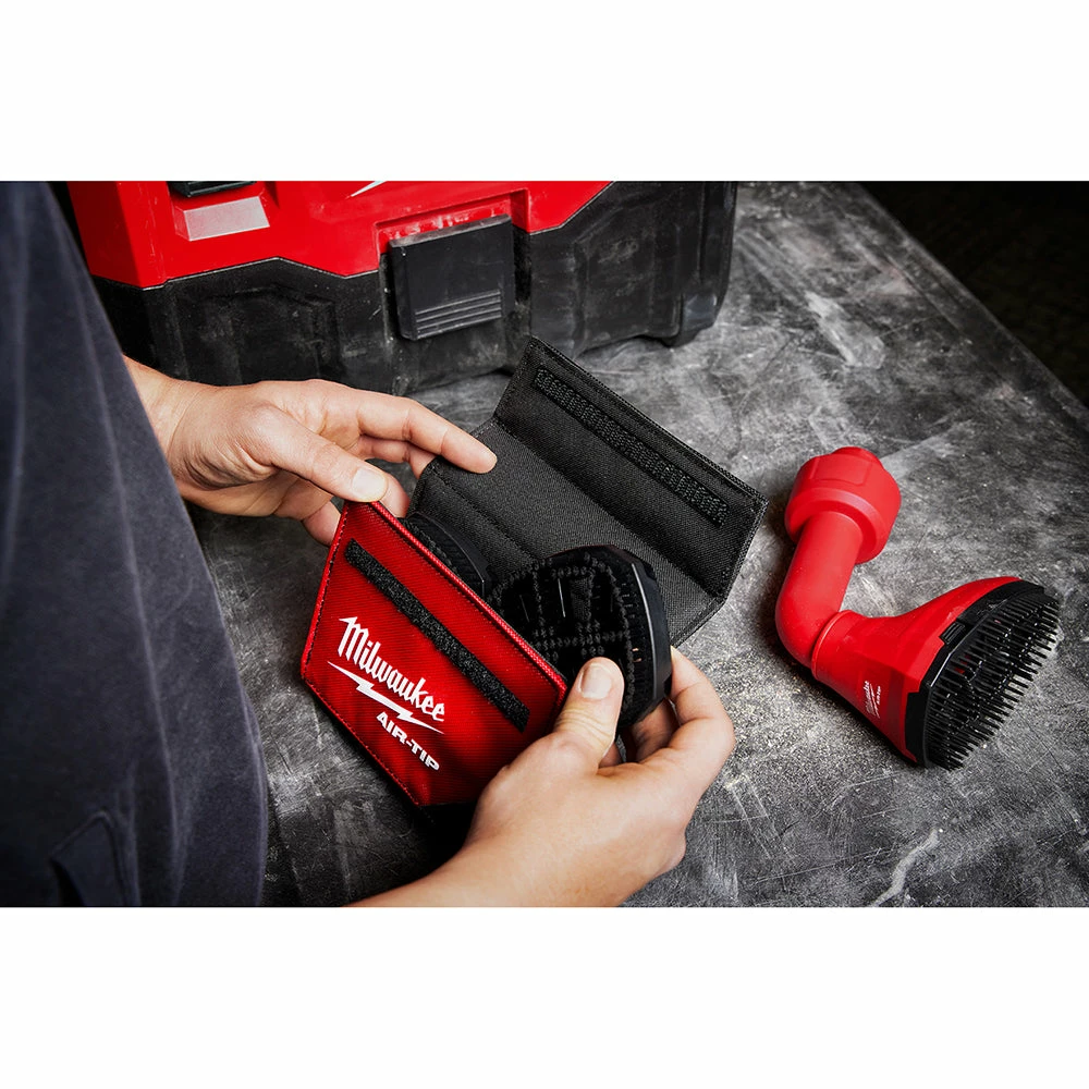 Tools & Equipment Milwaukee 49-90-2020 AIR-TIP Swiveling Palm Brush Attachment 16 Tools & Equipment Milwaukee 49-90-2020 AIR-TIP Swiveling Palm Brush Attachment