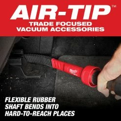 Milwaukee 49-90-2030 AIR-TIP Flexible Long Reach Crevice Tool Attachment Tools & Equipment