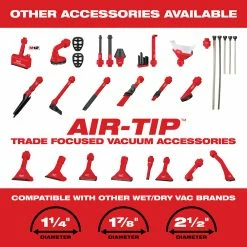 Milwaukee 49-90-2040 AIR-TIP Claw Utility Nozzle Attachment W/ Brushes