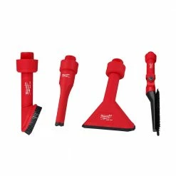 Tools & Equipment Milwaukee 49-90-KIT1 AIR-TIP Nozzle/Rotating Brush/Pivoting Brush Attachment Kit