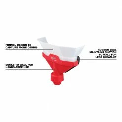 Tools & Equipment Milwaukee 49-90-KIT2 AIR-TIP Utility Nozzle/4-in-1 Right Angle/Dust Collector Kit 16 Tools & Equipment Milwaukee 49-90-KIT2 AIR-TIP Utility Nozzle/4-in-1 Right Angle/Dust Collector Kit