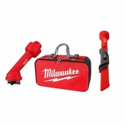 Milwaukee 49-90-KIT4 AIR-TIP Cross Brush/3-in-1 Crevice Brush Tool/Bag Kit Tools & Equipment
