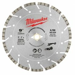 Power Tools Milwaukee 49-93-7125 9 Inch Diamond Universal Segmented Blade
