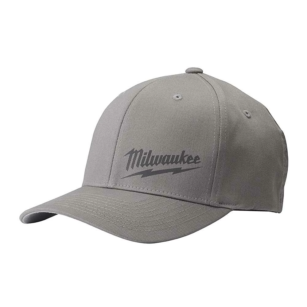 Milwaukee 504G-LXL FlexFit Lightweight Fitted Hat Gray - L/XL 3 Milwaukee 504G-LXL FlexFit Lightweight Fitted Hat Gray - L/XL