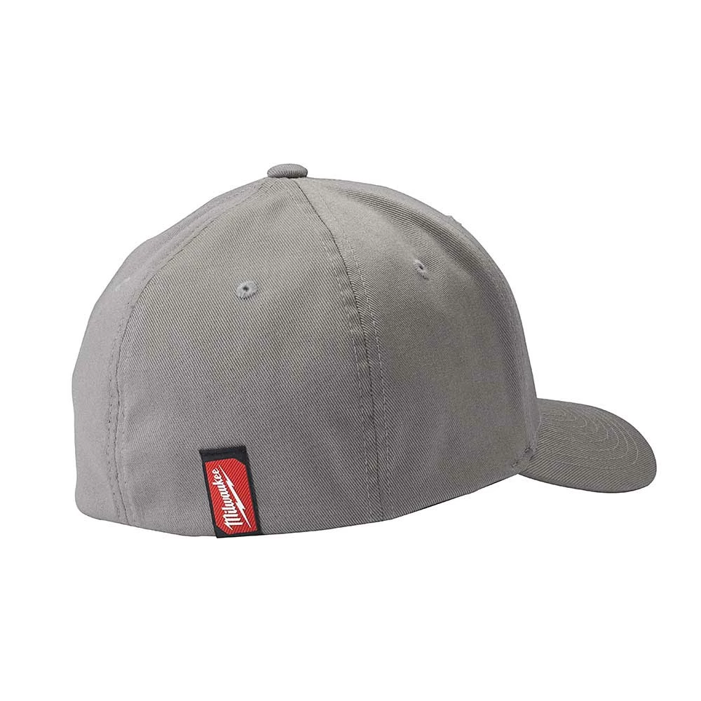 Milwaukee 504G-LXL FlexFit Lightweight Fitted Hat Gray - L/XL 4 Milwaukee 504G-LXL FlexFit Lightweight Fitted Hat Gray - L/XL