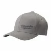 Safety & Work Gear Milwaukee 504G-SM Small/Medium Gray Fitted Hat
