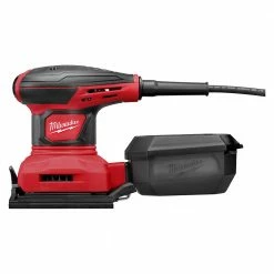 Milwaukee 6033-21 1/4 Corded Sheet Palm Sander W/ Grit Sandpaper Tools & Equipment