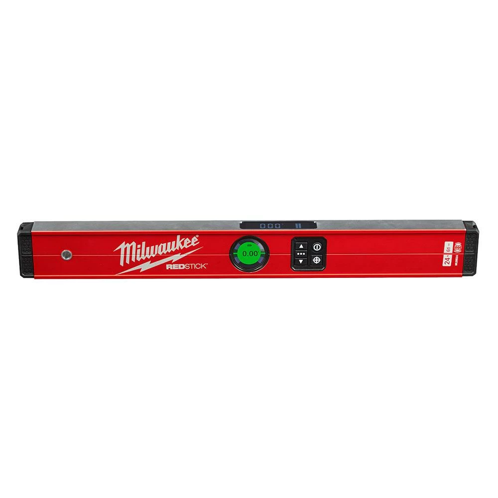 Milwaukee MLDIG24 24 Inch Pin-Point REDLITHIUM REDSTICK Digital Hand Level Tools & Equipment 4 Milwaukee MLDIG24 24 Inch Pin-Point REDLITHIUM REDSTICK Digital Hand Level Tools & Equipment