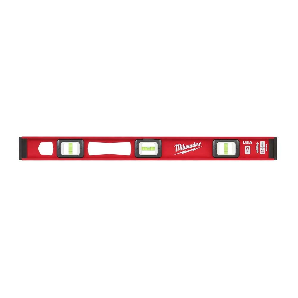 Tools & Equipment Milwaukee MLIBM24 24" Heavy Duty Frame All Metal Magnetic I-Beam Level 6 Tools & Equipment Milwaukee MLIBM24 24" Heavy Duty Frame All Metal Magnetic I-Beam Level