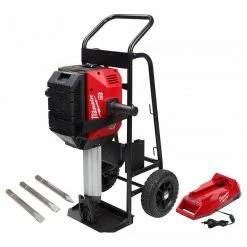 Tools & Equipment Milwaukee MXF368-1XC MX FUEL Breaker With Chisels Cart Battery Pack And Charger