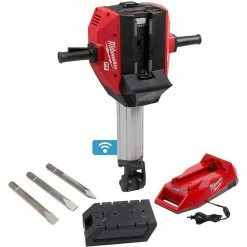 Tools & Equipment Milwaukee MXF368-1XC MX FUEL Breaker With Chisels Cart Battery Pack And Charger