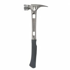 Stiletto TB3SC 15 Oz TiBone III Titanium Hammer With Smooth Face Curved Handle
