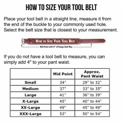Occidental Leather 2575 OxyPro Tool Fastener Work Vest Beltless System Tools & Equipment