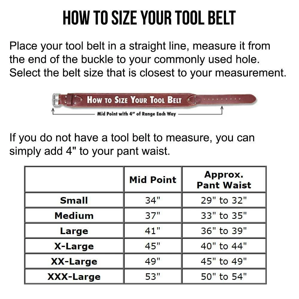 Occidental Leather 5522 Oxy Tool Shield 4 In 1 Tool/Tape Holder - Belt Worn 4 Occidental Leather 5522 Oxy Tool Shield 4 In 1 Tool/Tape Holder - Belt Worn