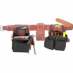Occidental Leather B8080DBM Black OxyLights Framer Framing Tool Bag Belt - Med Tools & Equipment