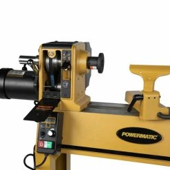 Powermatic 1792014AK 2014 115V/230V 1 HP Heavy Duty Cast Iron Lathe W/ Stand Tools & Equipment