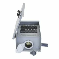 Reliance R306A 120/240-Volt 30-Amp 6-Circuit Pro/Tran Outdoor Transfer Switch Transfer Switches