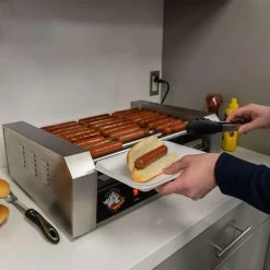 FunTime Home Goods Roller Dog RDB24SS Commercial 24 Hot Dog 9 Roller Grill Cooker Machine 11 FunTime Home Goods Roller Dog RDB24SS Commercial 24 Hot Dog 9 Roller Grill Cooker Machine