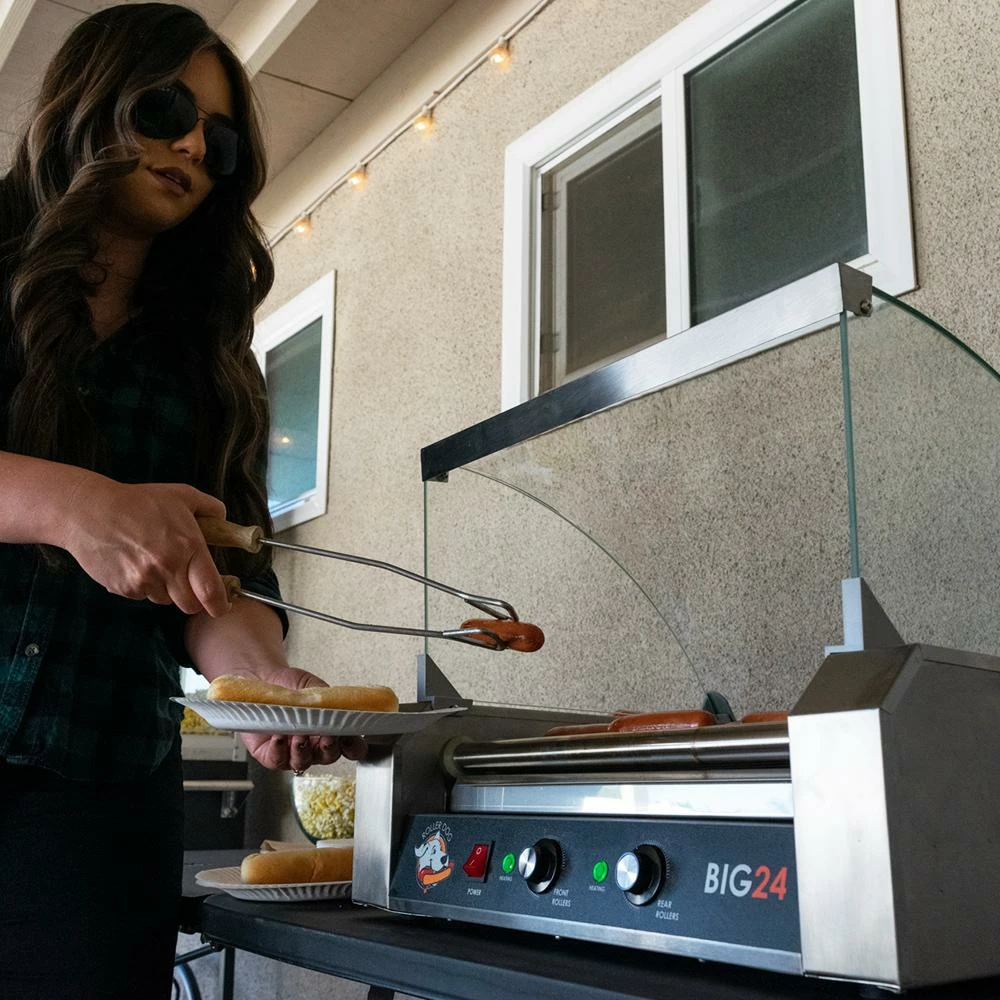 FunTime Home Goods Roller Dog RDB24SS Commercial 24 Hot Dog 9 Roller Grill Cooker Machine 9 FunTime Home Goods Roller Dog RDB24SS Commercial 24 Hot Dog 9 Roller Grill Cooker Machine