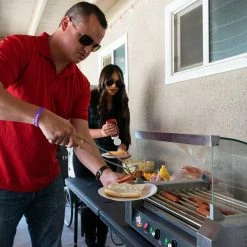 FunTime Home Goods Roller Dog RDB24SS Commercial 24 Hot Dog 9 Roller Grill Cooker Machine 17 FunTime Home Goods Roller Dog RDB24SS Commercial 24 Hot Dog 9 Roller Grill Cooker Machine