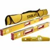 Stabila 48375 Extra Rigid Classic Level Set Type 196 - 3 PC