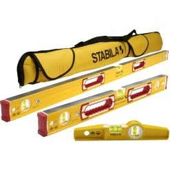 Stabila 48375 Extra Rigid Classic Level Set Type 196 - 3 PC
