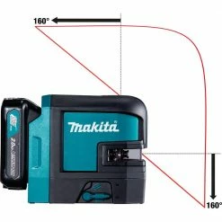 Makita SK105DNAX 12V 2.0Ah Max CXT Cordless Self-Leveling Red Beam Laser Kit 22 Makita SK105DNAX 12V 2.0Ah Max CXT Cordless Self-Leveling Red Beam Laser Kit